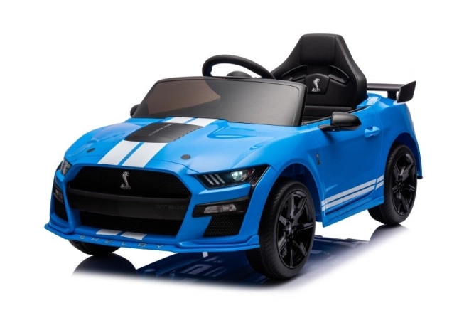 Auto elettrico Ford Mustang GT500 Shelby blu