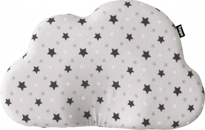 Cuscino in memory foam Pink stars