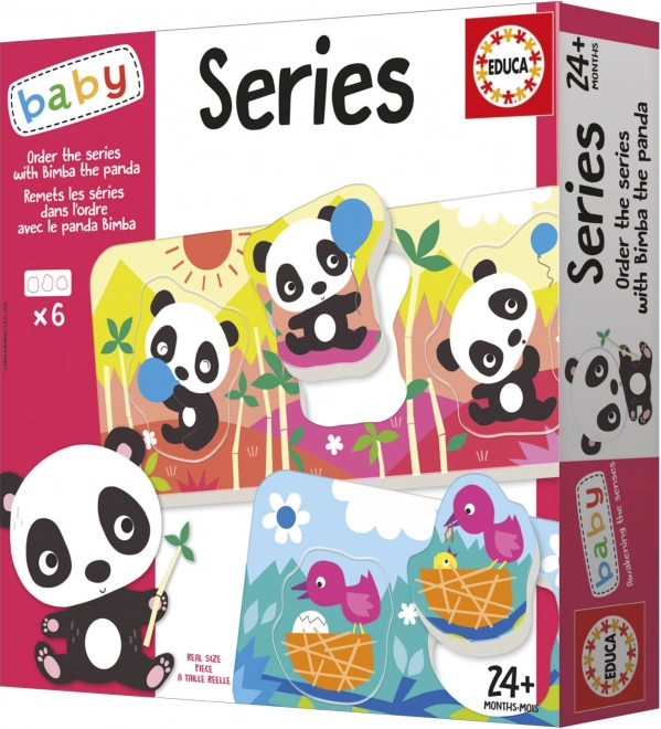 Puzzle Panda Bimba e Amici per Bambini