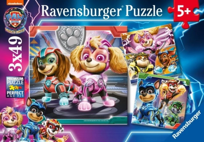 Puzzle film PAW Patrol 3x49 pezzi