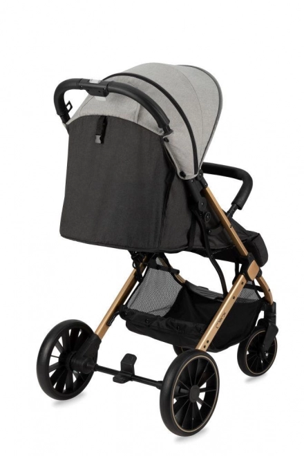 Passeggino sportivo MoMi Estelle Dakar leopard grigio