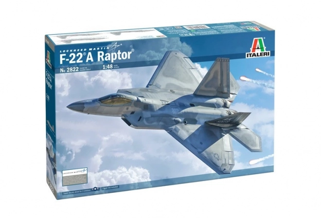 Modello in plastica Lockheed Martin F-22A Raptor