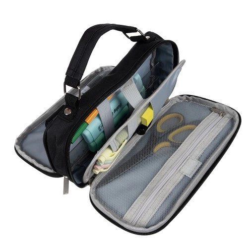 Astuccio doppio nero Maaleo – Nero