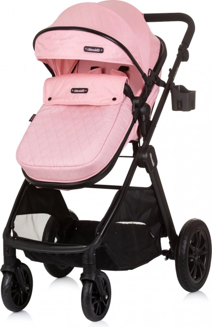 Passeggino combinato 2 in 1 Chipolino Harmony Blu – Fenicottero