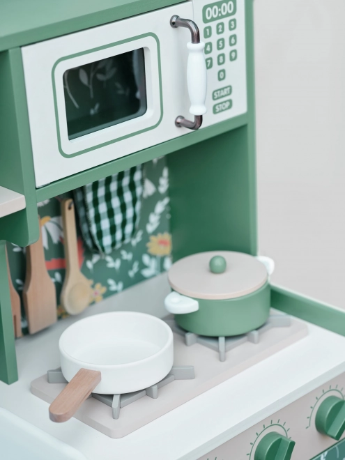 Grande cucina in legno per bambini