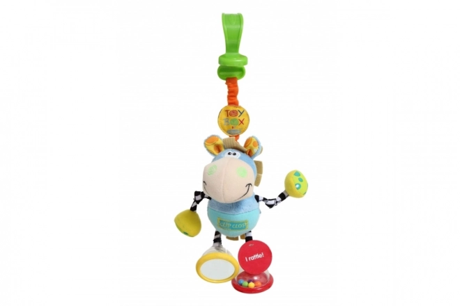 Giocattolo appeso asinello con clip Playgro