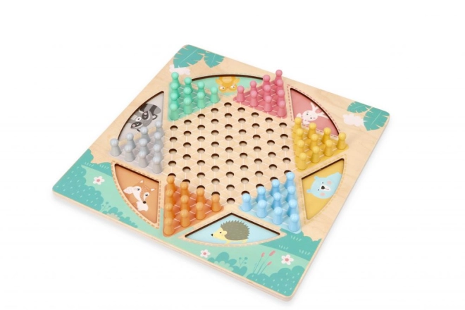 Due giochi su un’unica tavola di legno