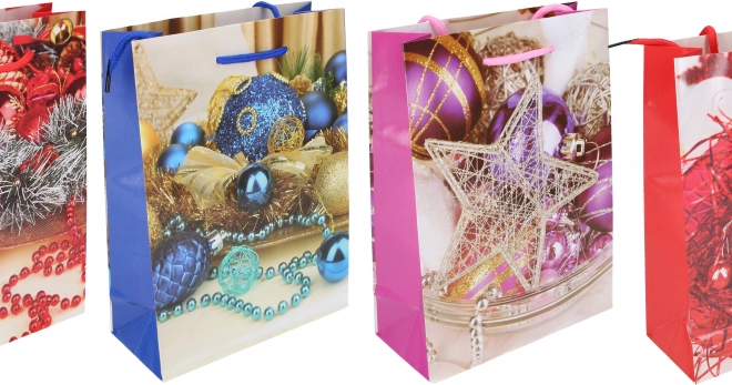 Borsa regalo di Natale di medie dimensioni