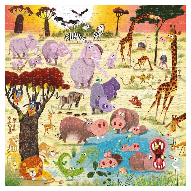 Puzzle Savana 500 Pezzi di Magellan