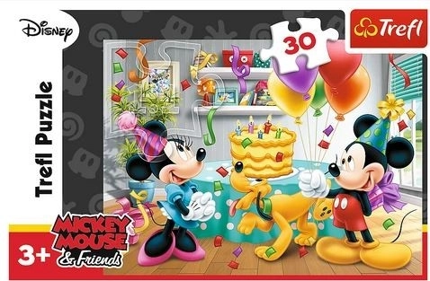 Puzzle TREFL Topolino festa 30 pezzi