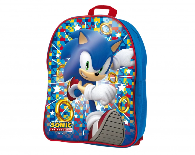 Zaino Sonic con giochi di carte