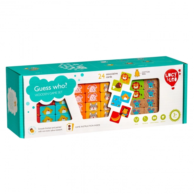 Gioco in Legno per Bambini 'Indovina Chi' Jenga