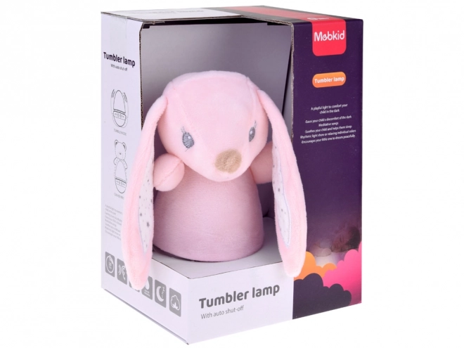 Lampada Notturna Coniglio Peluche Cambia Colore