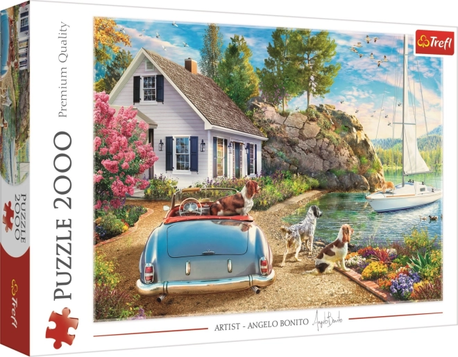 Puzzle 2000 pezzi Vacanza a Porto