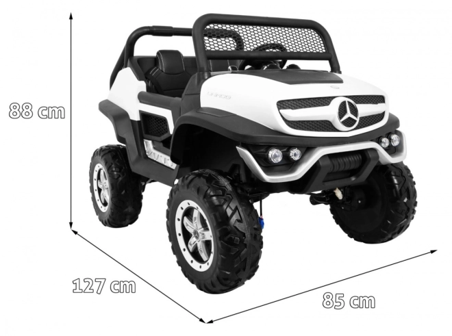 Veicolo Mercedes BENZ UNIMOG Bianco