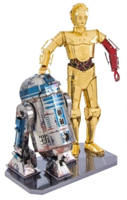 Puzzle 3D Star Wars: R2D2 e C-3PO - Set Deluxe