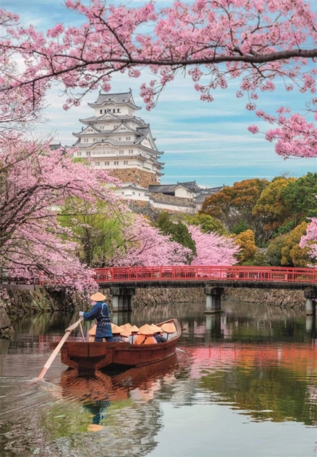 Puzzle Castello di Himeji Primavera 1000 pezzi