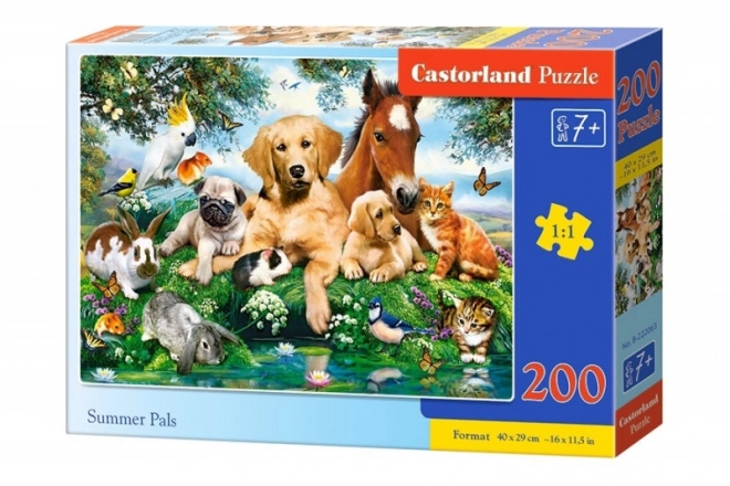 Puzzle 200 Pezzi Summer Pals