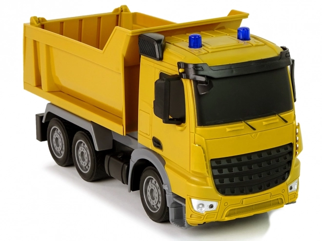 Camion da Cantiere Telecomandato 1:12 Giallo