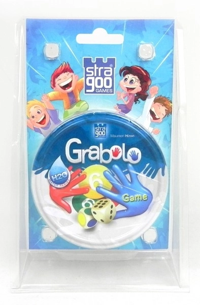 Gioco da tavolo Grabolo in scatola di latta