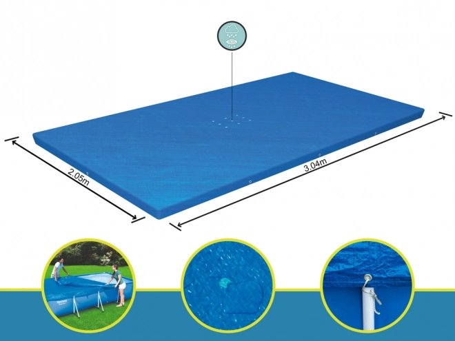 Copertura per piscina Bestway con telaio in metallo