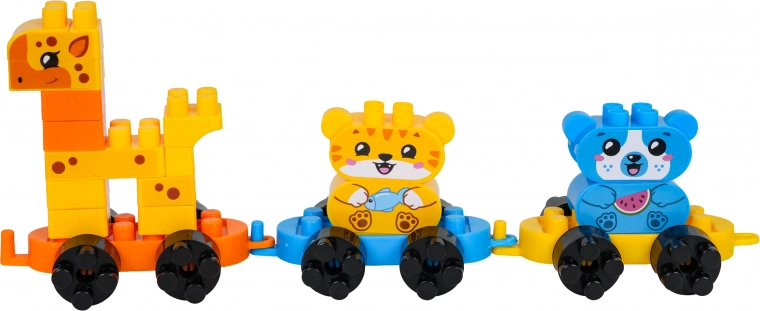 Costruisci un tenero trenino degli animali