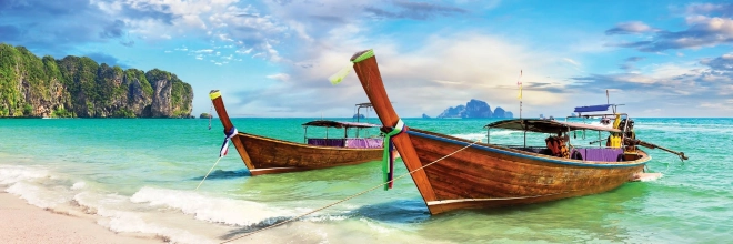 Puzzle panoramico Intorno al Mondo: Krabi, Thailandia 1000 pezzi