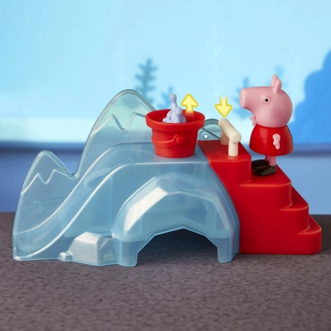 Set da gioco acquario con Peppa e Papà Pig