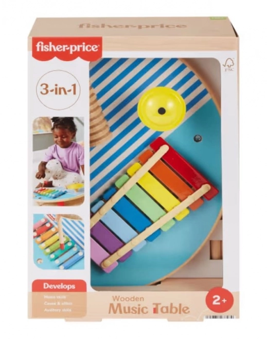 Tavolino Musicale In Legno Fisher-Price