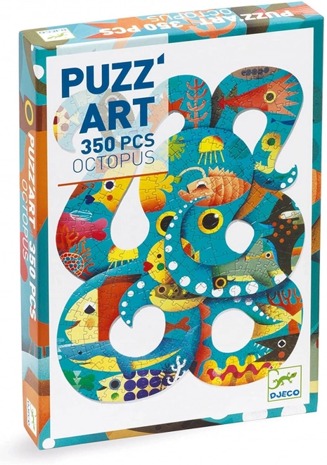 Puzzle sagomato polpo 350 pezzi DJECO