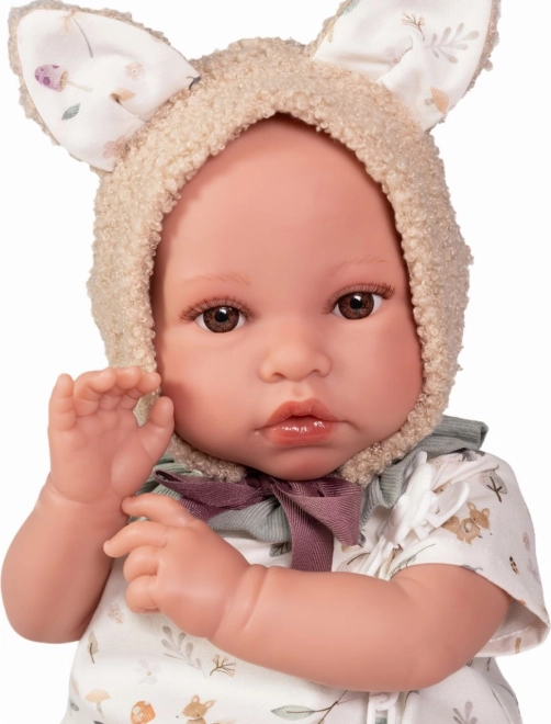 Bambola neonata realistica con corpo morbido - 42 cm
