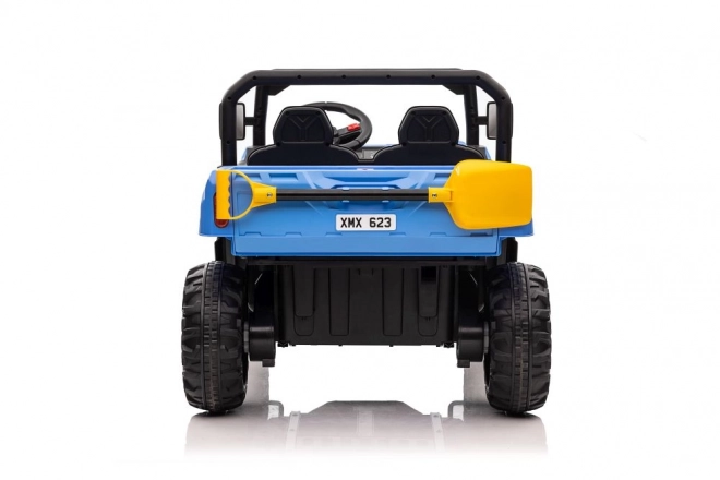 Auto elettrico per bambini 4x4 blu