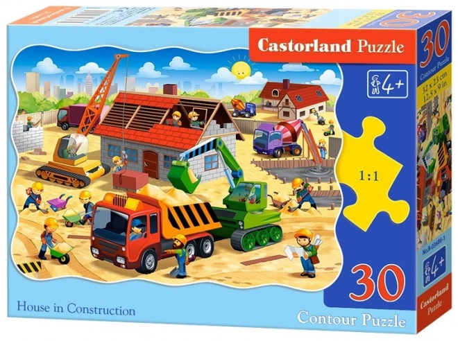 Puzzle Casa in Costruzione 30 Pezzi