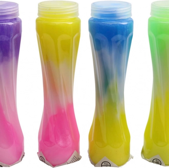 Bottiglia bicolore Putty mix colori 16 cm