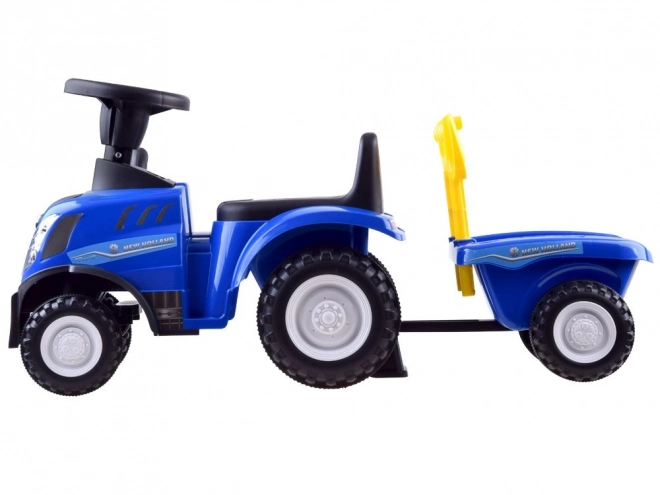 Trattore New Holland con rimorchio per bambini