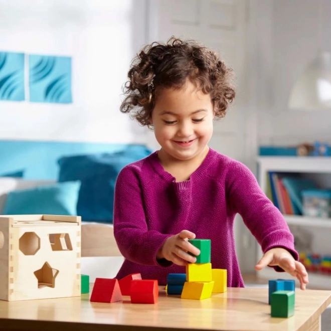Cubo educativo per il gioco di ordinamento