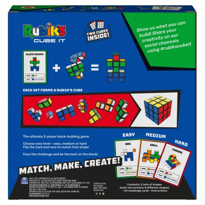 Gioco logico 3D Cubo RUBIKS