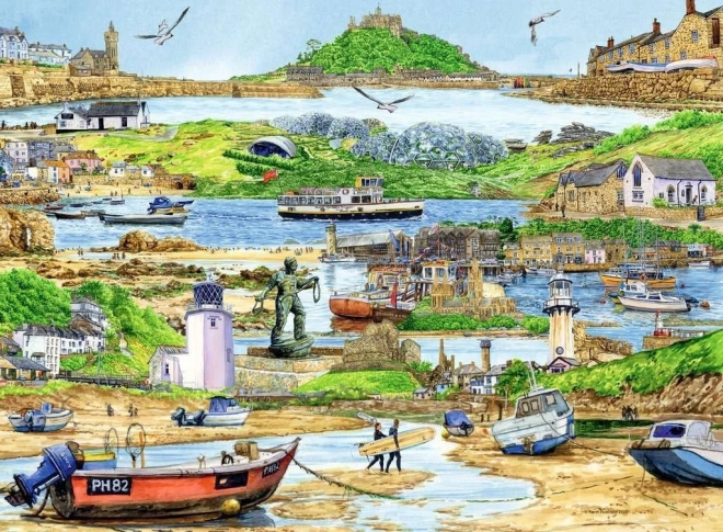 Puzzle Fuga in Cornovaglia 500 pezzi