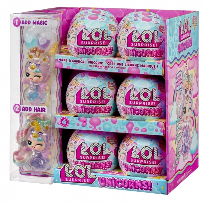Lalka sorpresa unicorno L.O.L. display 12 pezzi