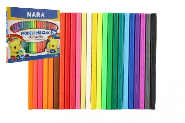 Plastilina NARA 1000g in 24 Colori