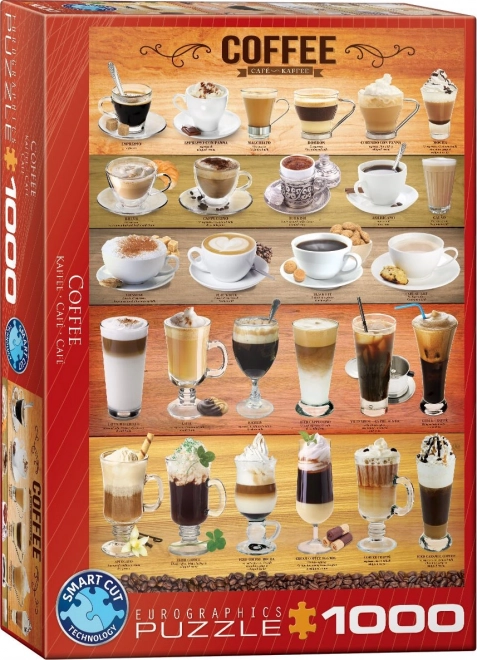 Puzzle Eurographics Caffè 1000 Pezzi