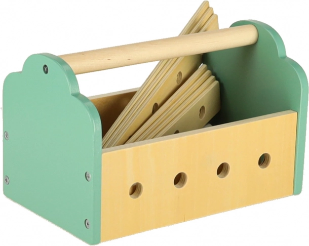Officina in legno Lulilo Fikso set piccolo tuttofare con attrezzi