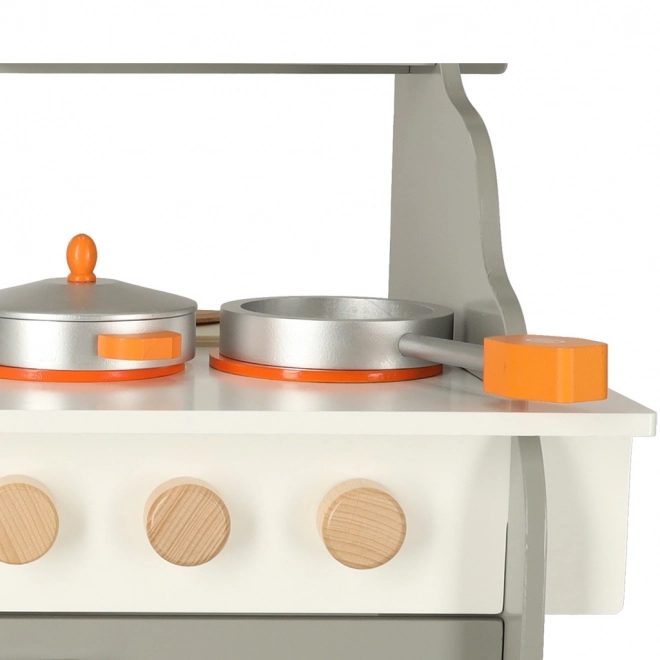 Cucina in Legno per Bambini con Angolo e Accessori