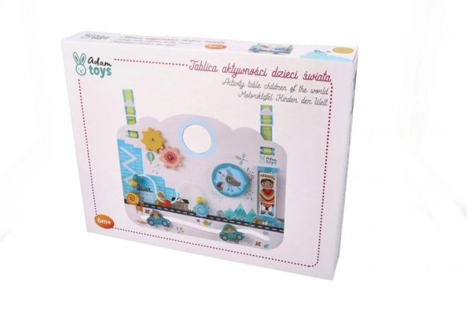 Tabellone attività per bambini Adam Toys