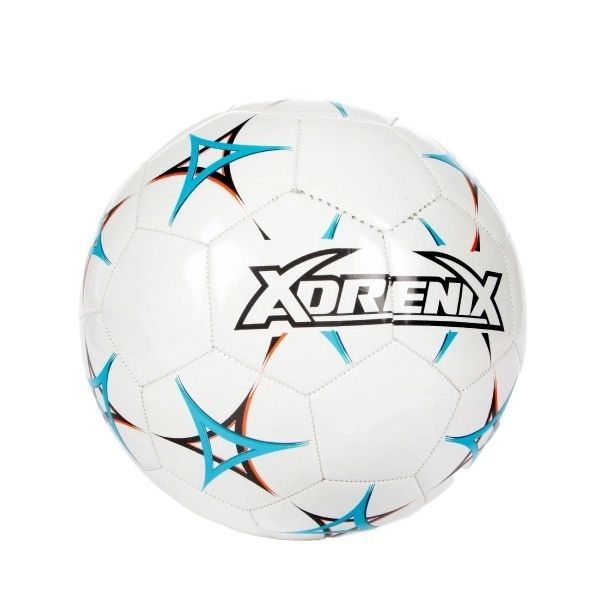 Pallone da calcio 23cm misura 5 cucito a due colori