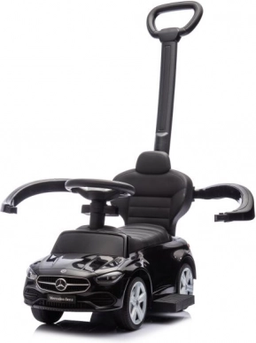 Bicicletta senza pedali per bambini con maniglia Mercedes 3in1 nera