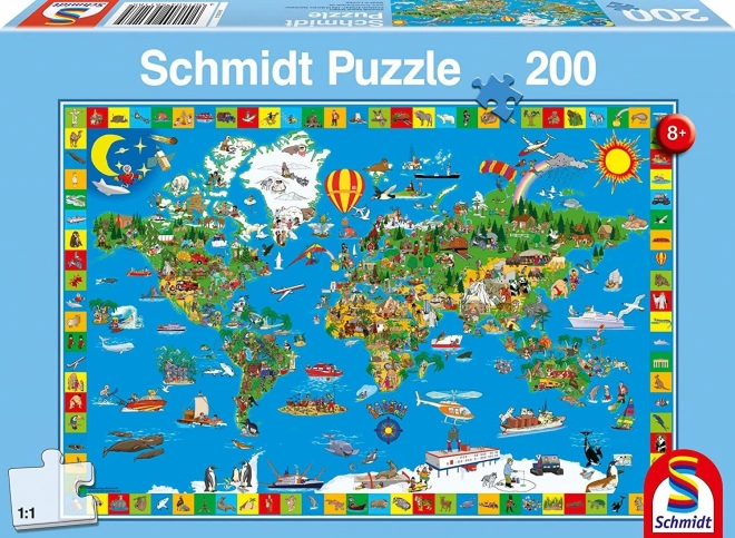 Puzzle Il Tuo Mondo Meraviglioso 200 Pezzi