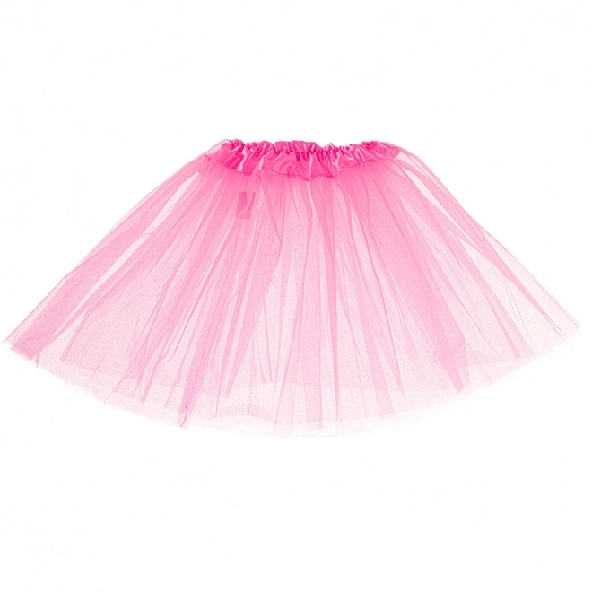 Gonna Tutu in Tulle per Costume di Carnevale Rosa