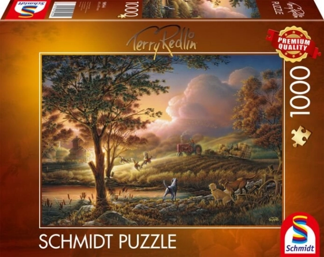 Puzzle Raccolto al Sole 1000 Pezzi