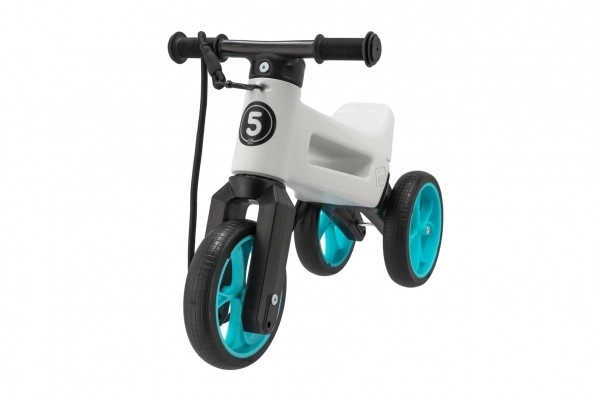 Bicicletta senza pedali Funny Wheels Rider SuperSport – Bianco-turchese